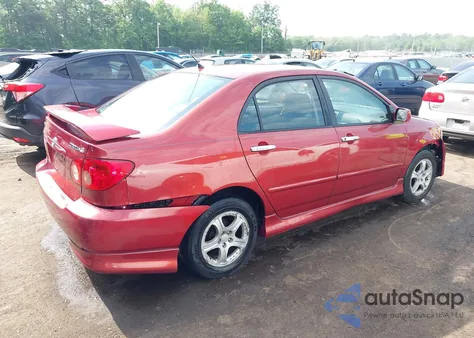 2005 Toyota Corolla S из США, поврежденный, VIN 1NXBR32E65Z421032